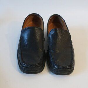 Mens Cole Haan Nike Air C06864 Black Slip-On Leather Loafers 11 *